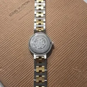 Hermes Silver and Gold Tone Women\'s Watch 24mm Hermes | Accessories | Hermes Silver And Gold Tone Womens  main image 2